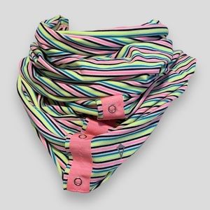 Ivivva Village Chill Scarf in Multi Neon Stripes